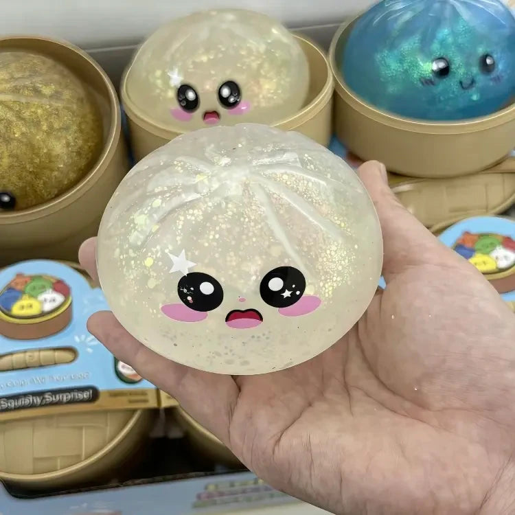 Galaxy Dumpling Squishy Toy