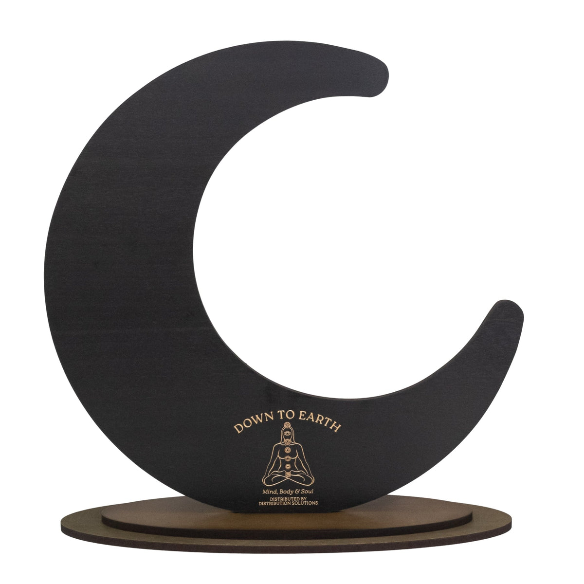 Standing Crescent Moon Display Shelf
