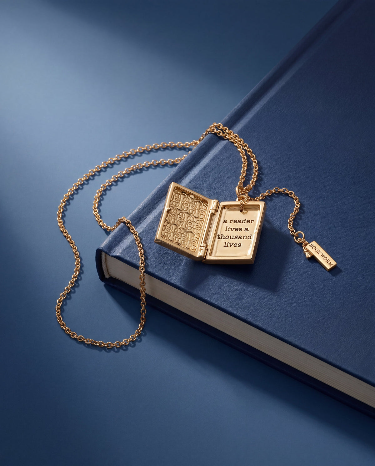 A Reader Lives a Thousand Lives Book Club Locket