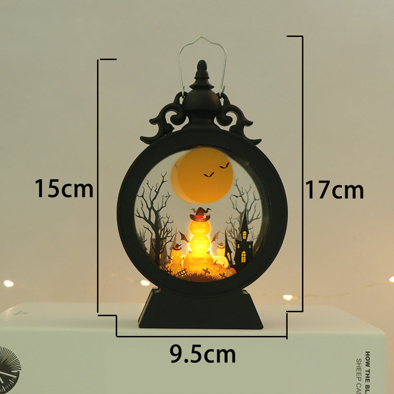 Halloween Retro Portable Storm Lantern