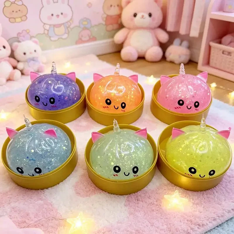 Galaxy Dumpling Squishy Toy