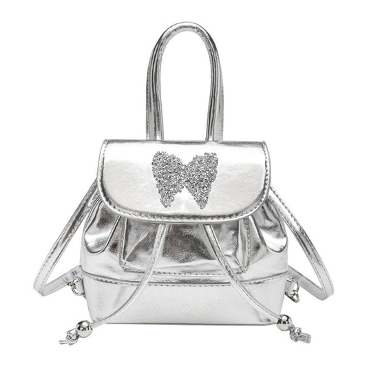 Silver Butterfly Mini Backpack – Women's Fashion Backpack