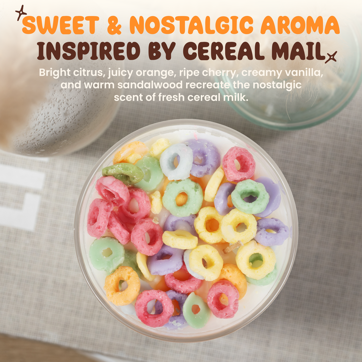 Clay House Candles — Cereal Milk Container Candle