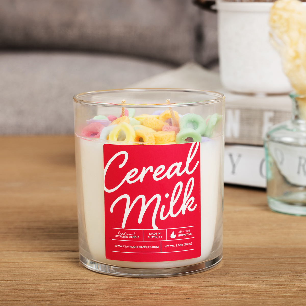 Clay House Candles — Cereal Milk Container Candle