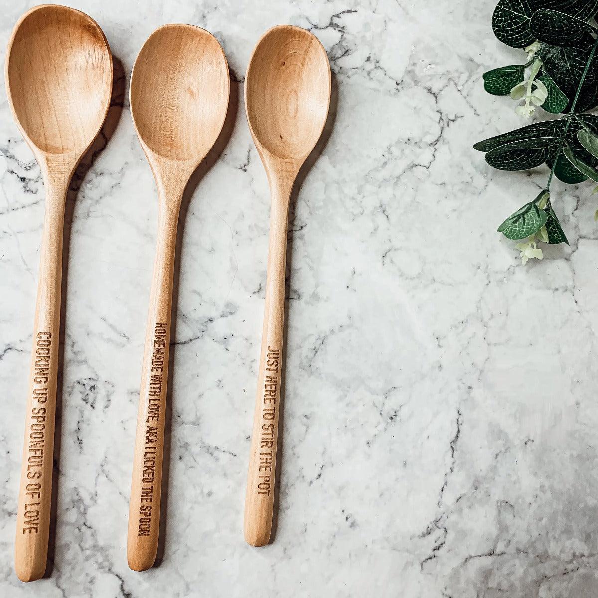 Gia Roma — Give It a Rest LG Spoon Rest & Wooden Spoon Set