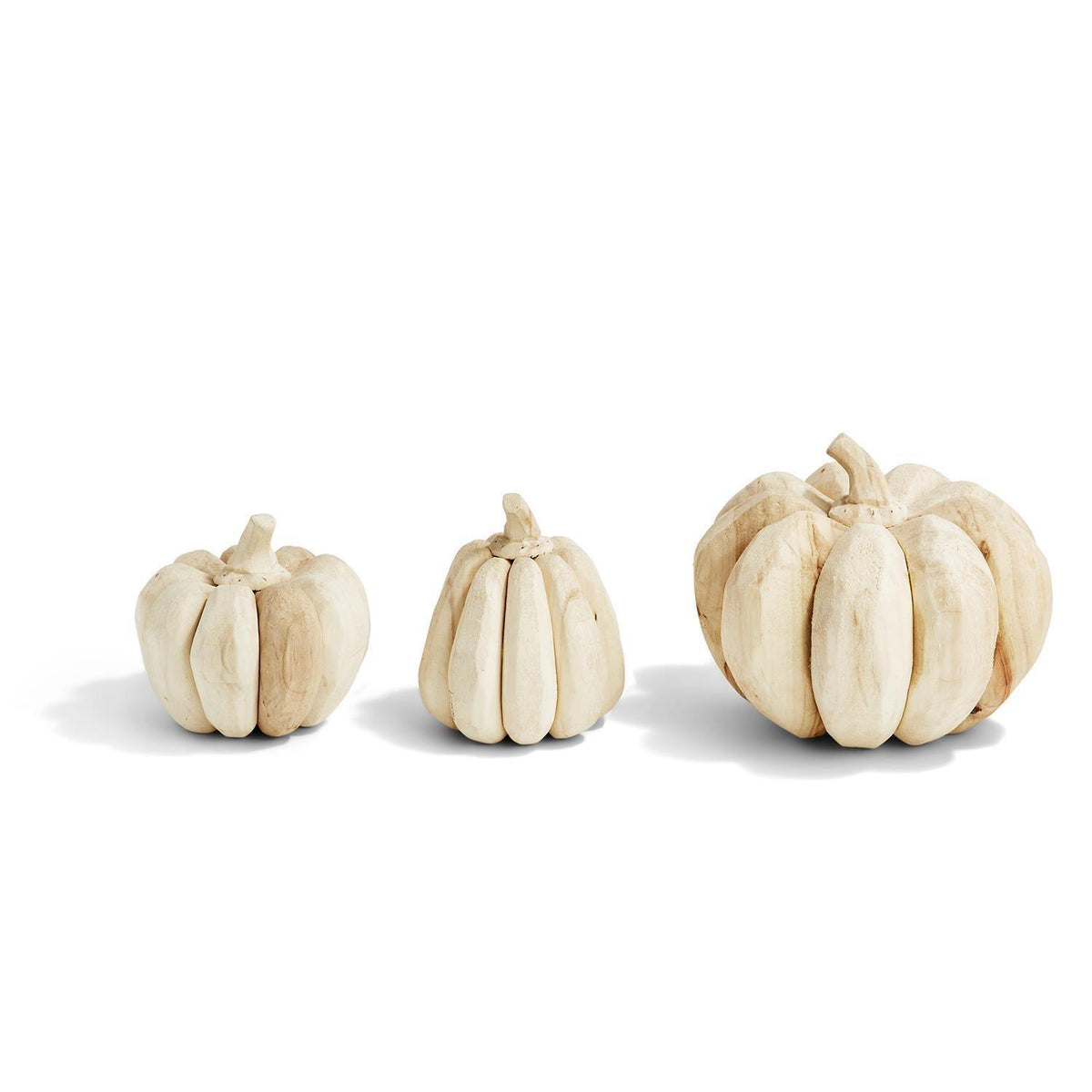 Farmhouse Wooden Pumpkin Trio