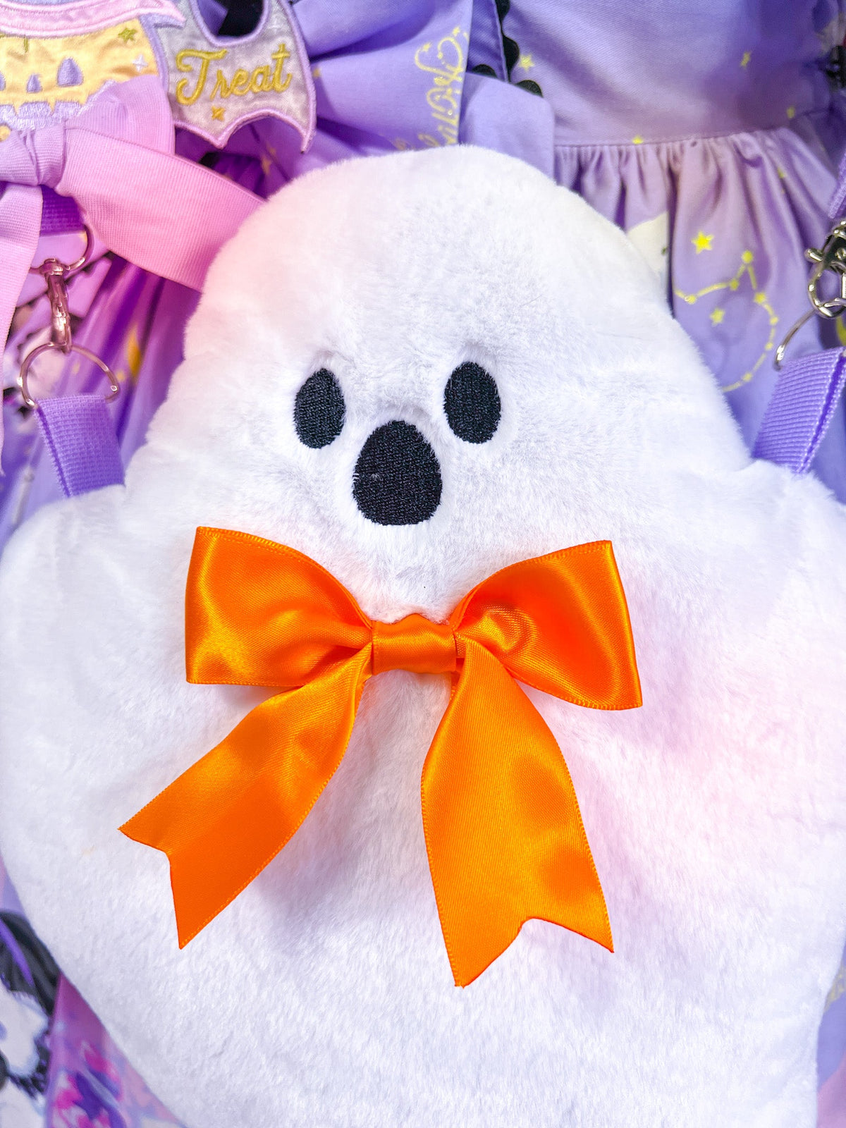 Precious Bbyz Ghost Plush Crossbody Purse