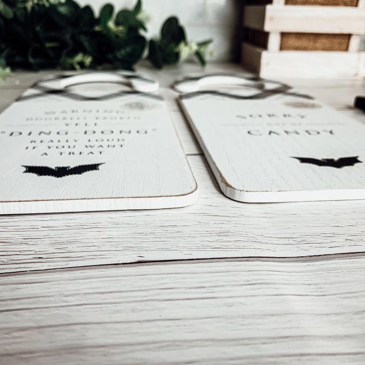 Double-Sided Halloween Door Knob Hanger