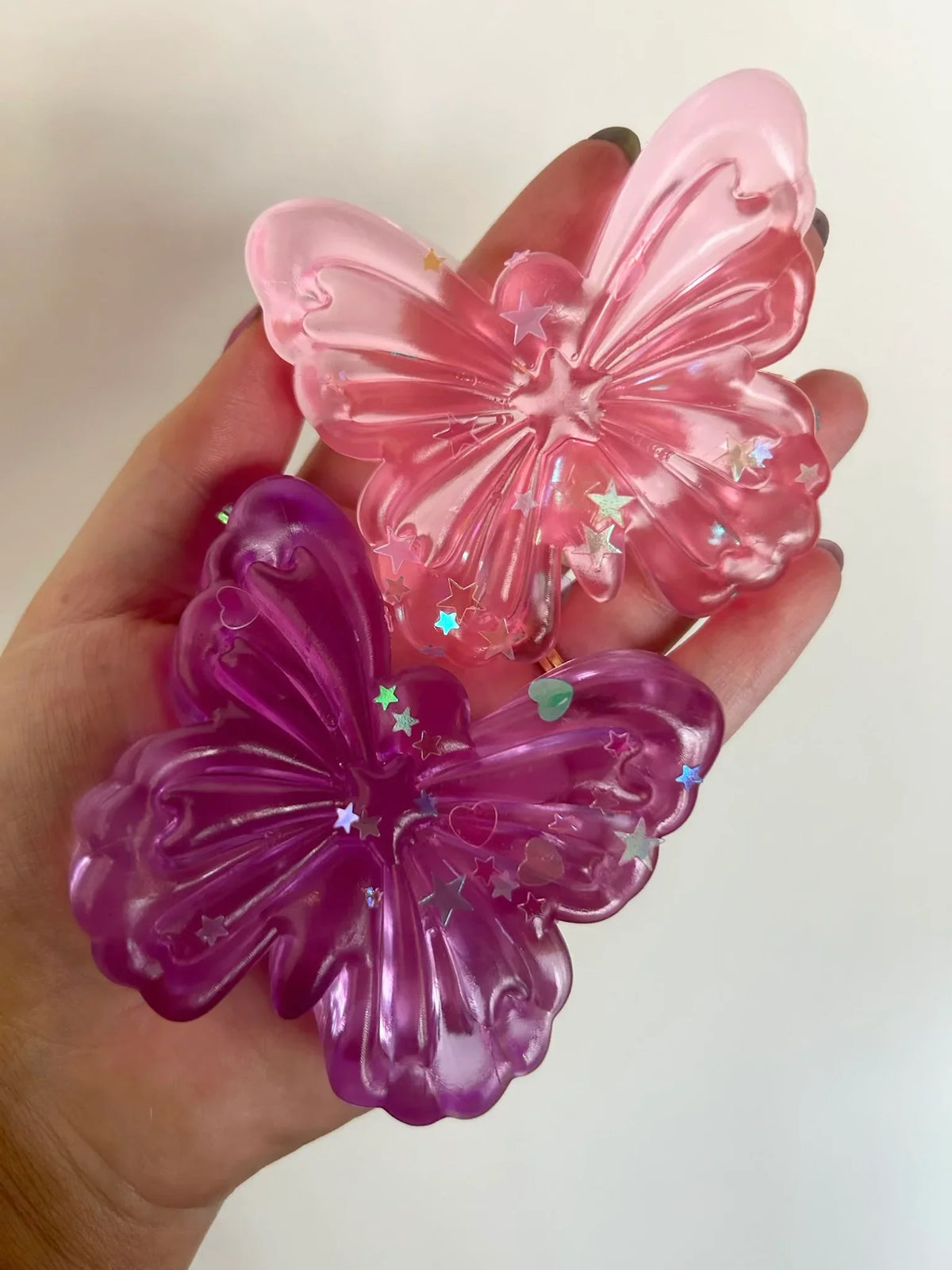 Butterfly Squishy Fidget Toy – Pink or Purple