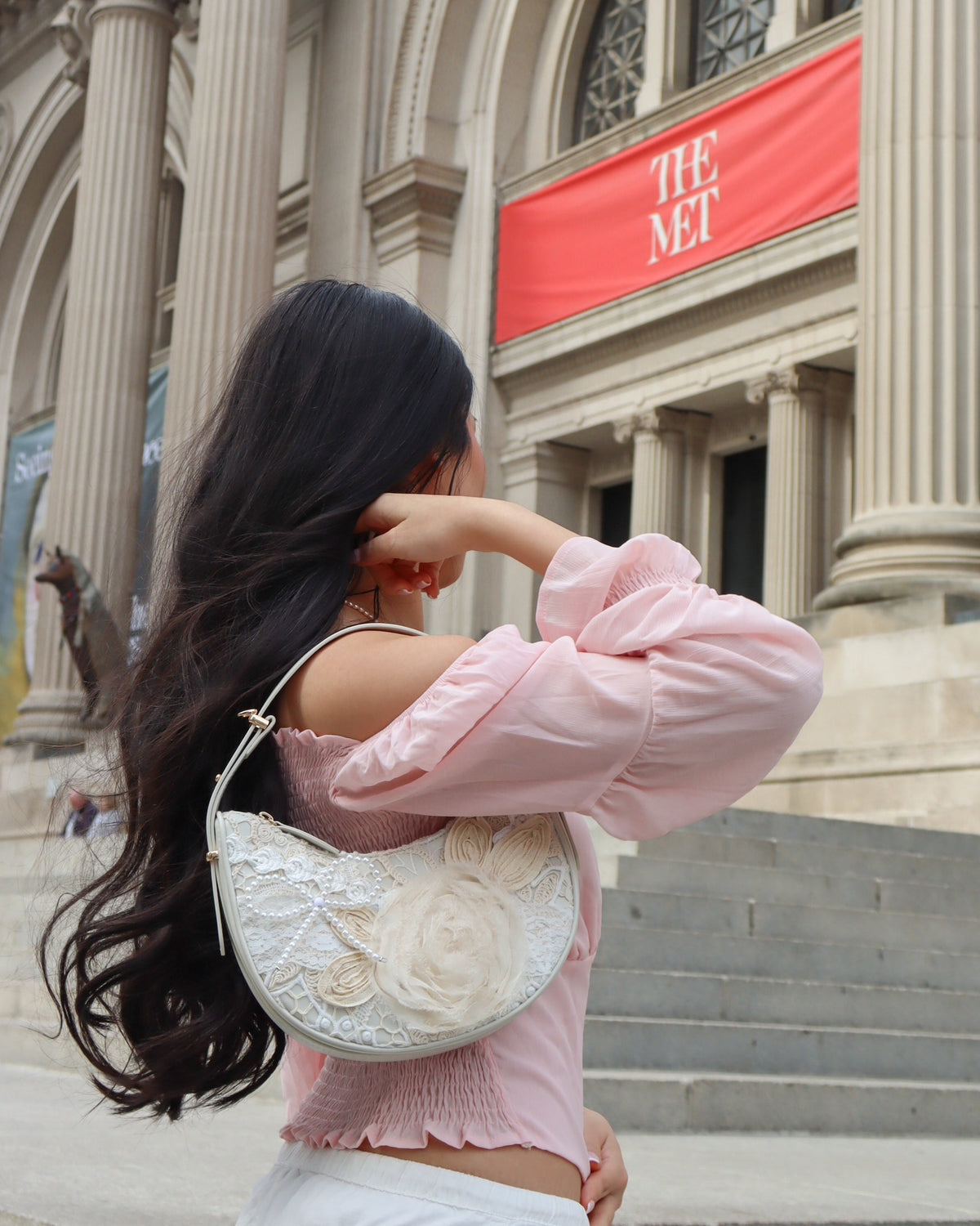 DiFerdinando — The Rosaline Lace Shoulder Bag
