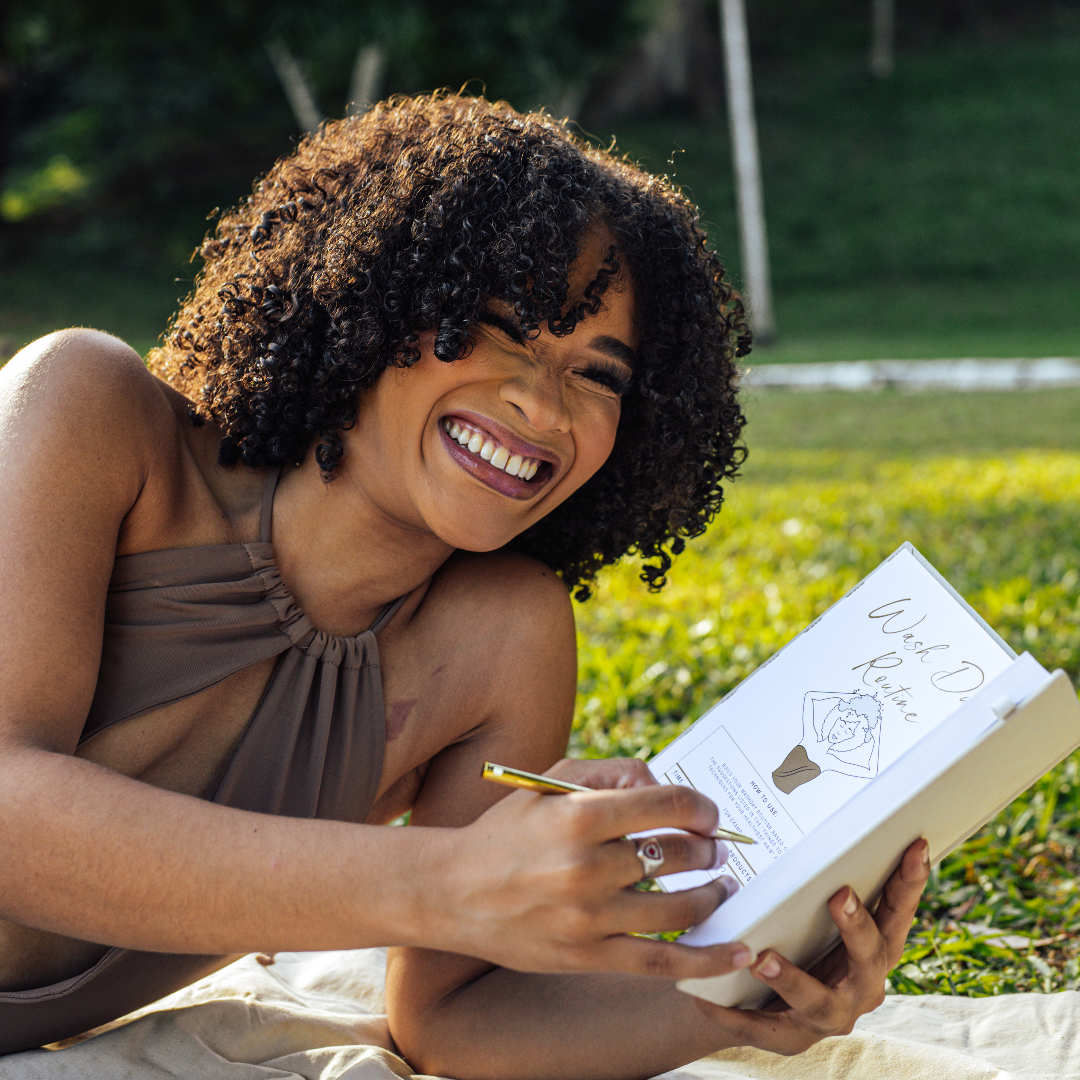 SheGrowin'™ Planner – Hair, Self-Care & Goal Journal