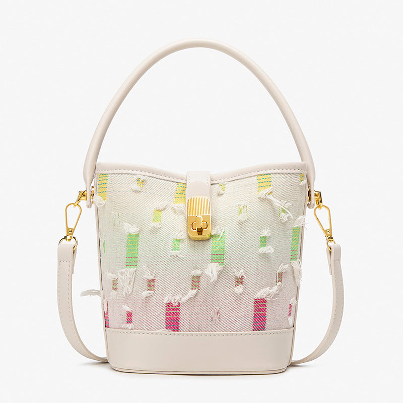 Fashion Casual Bucket Shoulder Bag