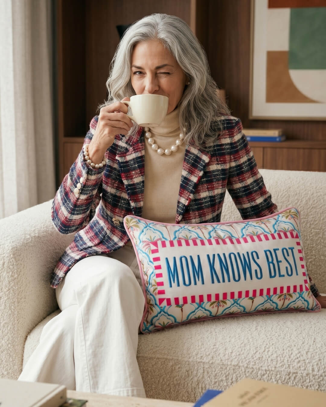 Mood Theory — Mom Knows Best Pillow