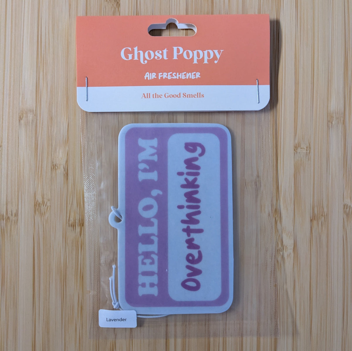 Ghost Poppy — Overthinking Air Freshener