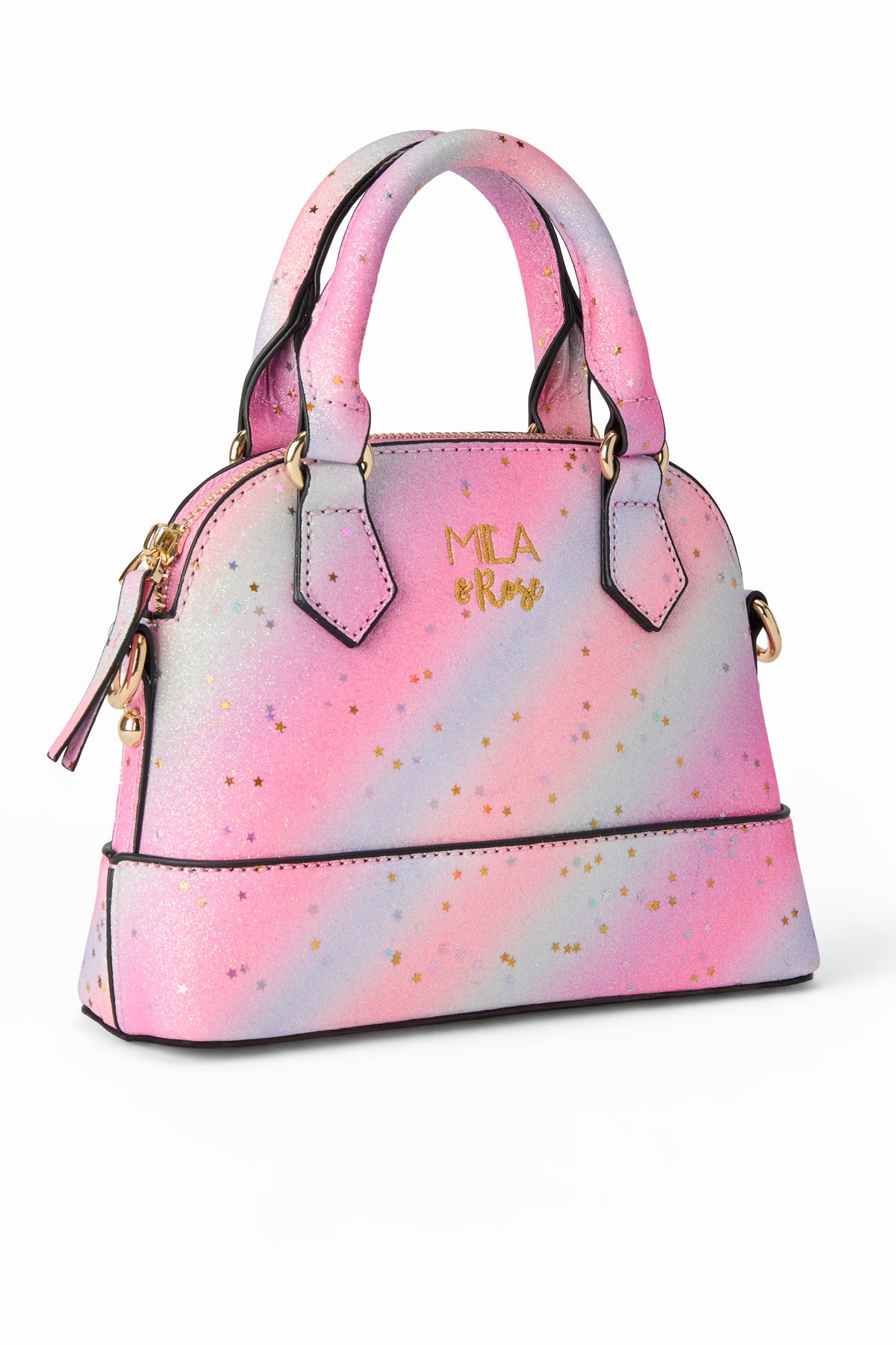 Mila & Rose™ Princess Glitter Girl's Crossbody Purse