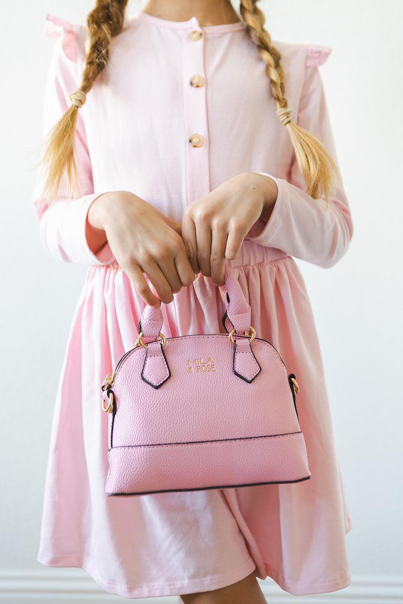 Mila & Rose™ Bubblegum Pink Girl's Crossbody Purse