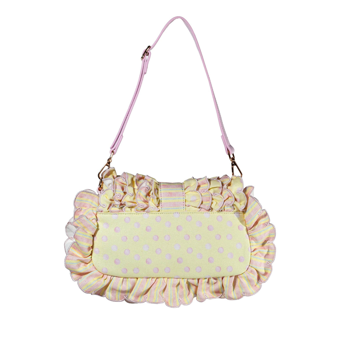 DiFerdinando — Seaside Sweetheart Polkadot Shoulder Bag