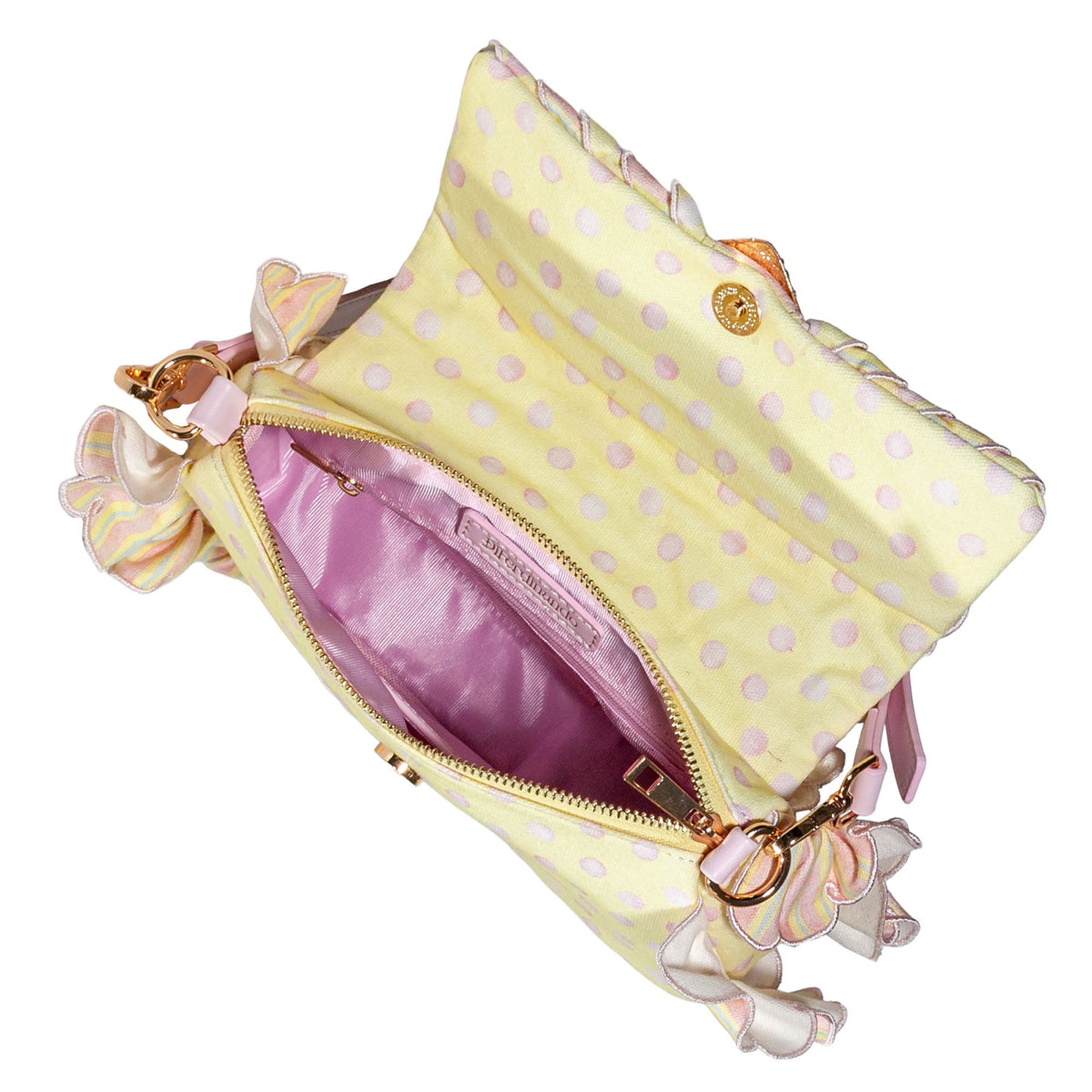 DiFerdinando — Seaside Sweetheart Polkadot Shoulder Bag