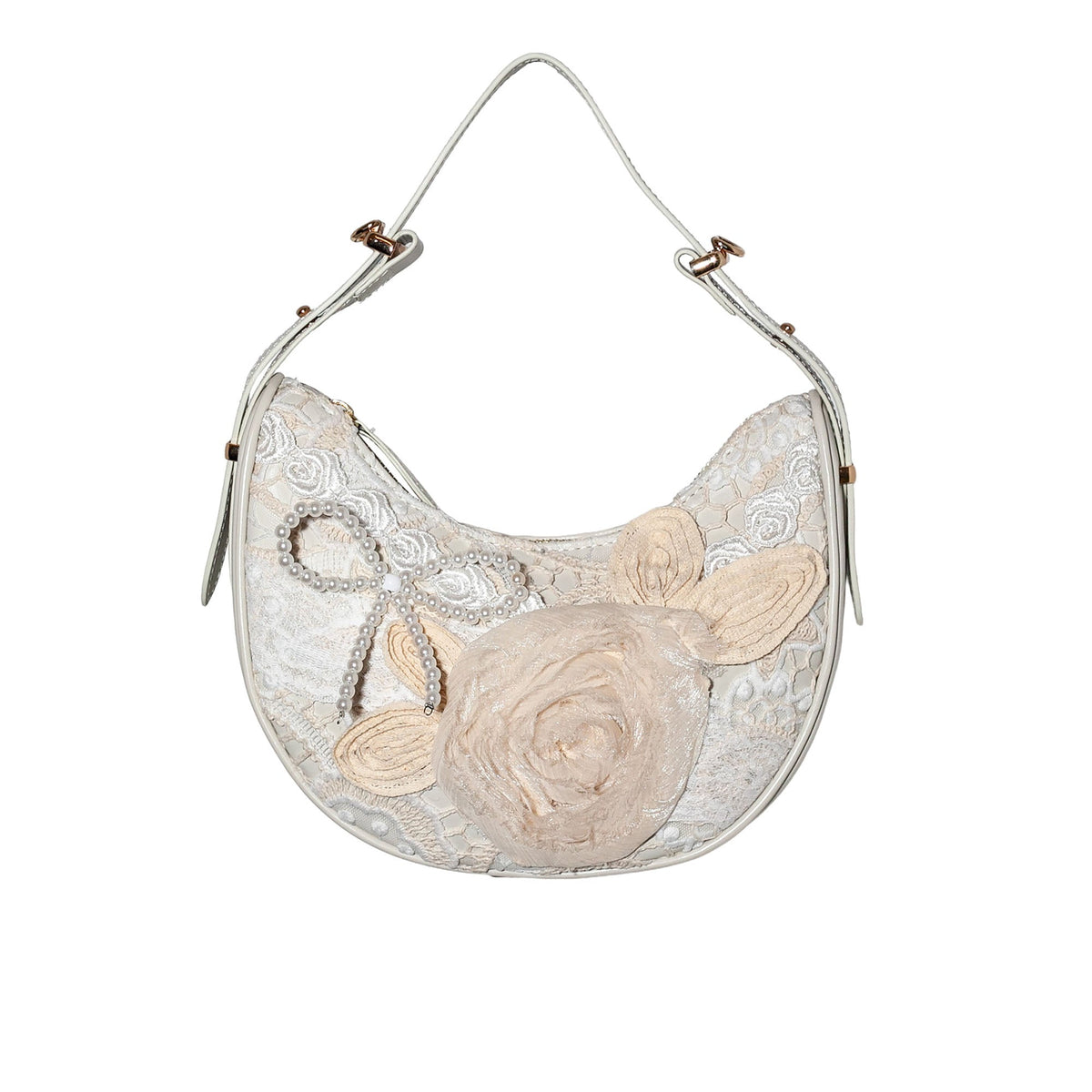 DiFerdinando — The Rosaline Lace Shoulder Bag