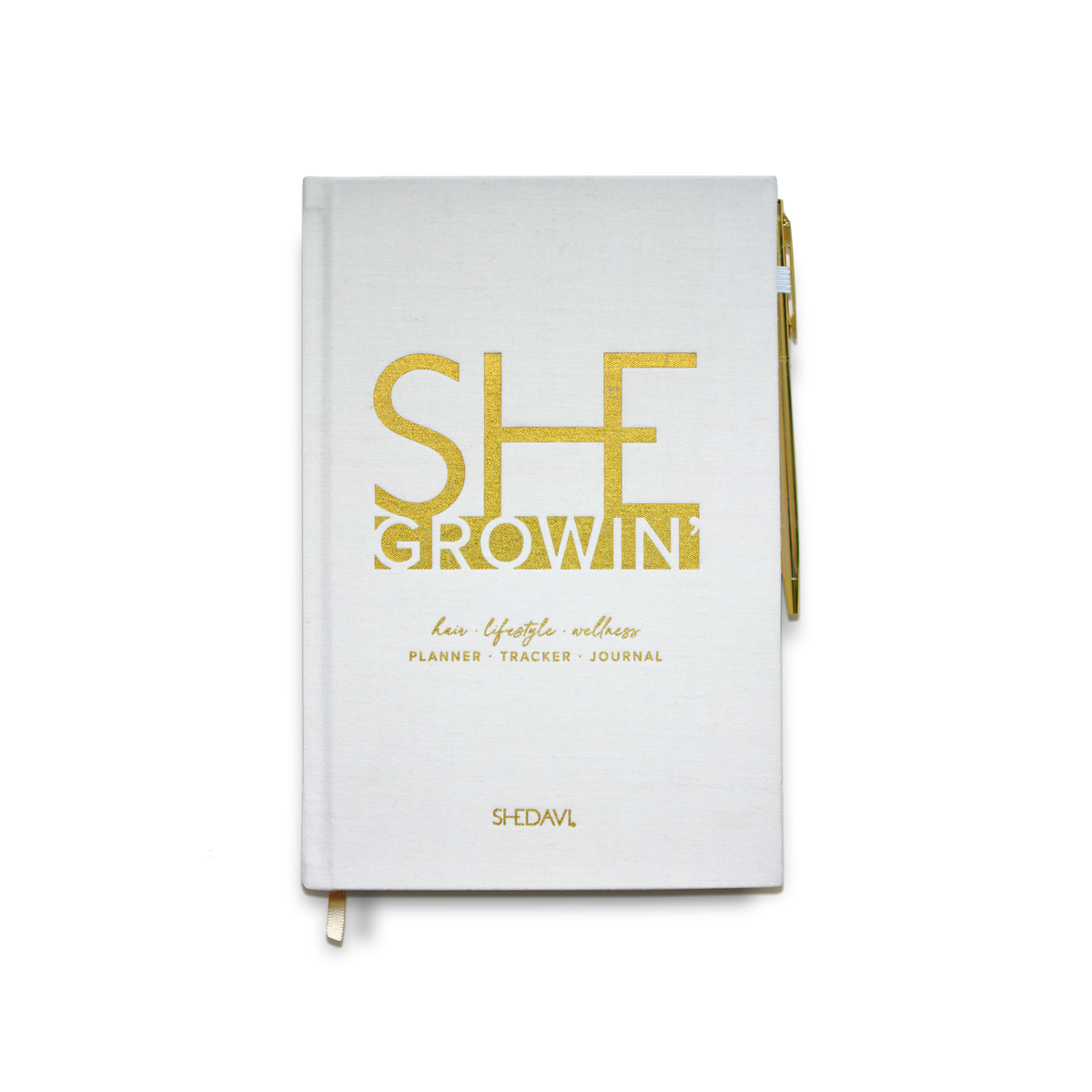 SheGrowin'™ Planner – Hair, Self-Care & Goal Journal