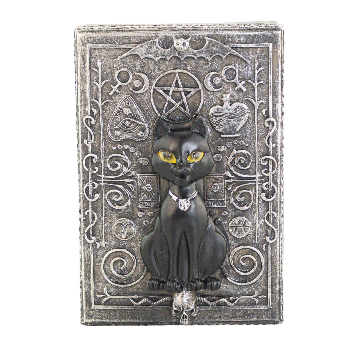 Black Cat Gothic Keepsake Box