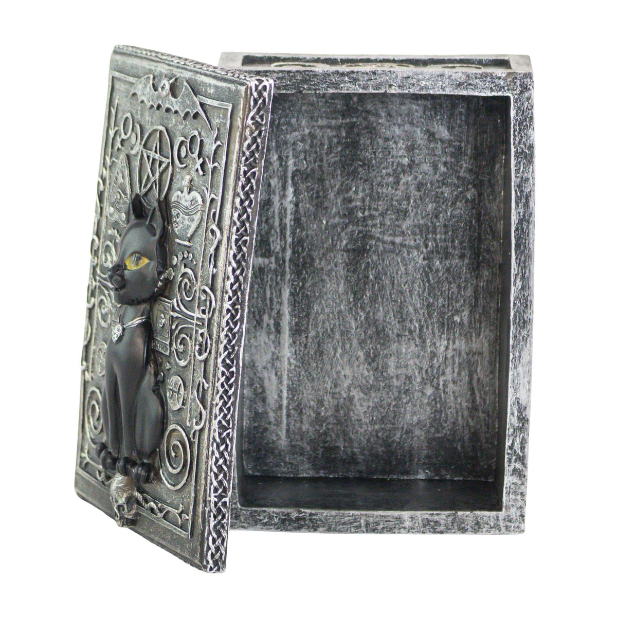 Black Cat Gothic Keepsake Box