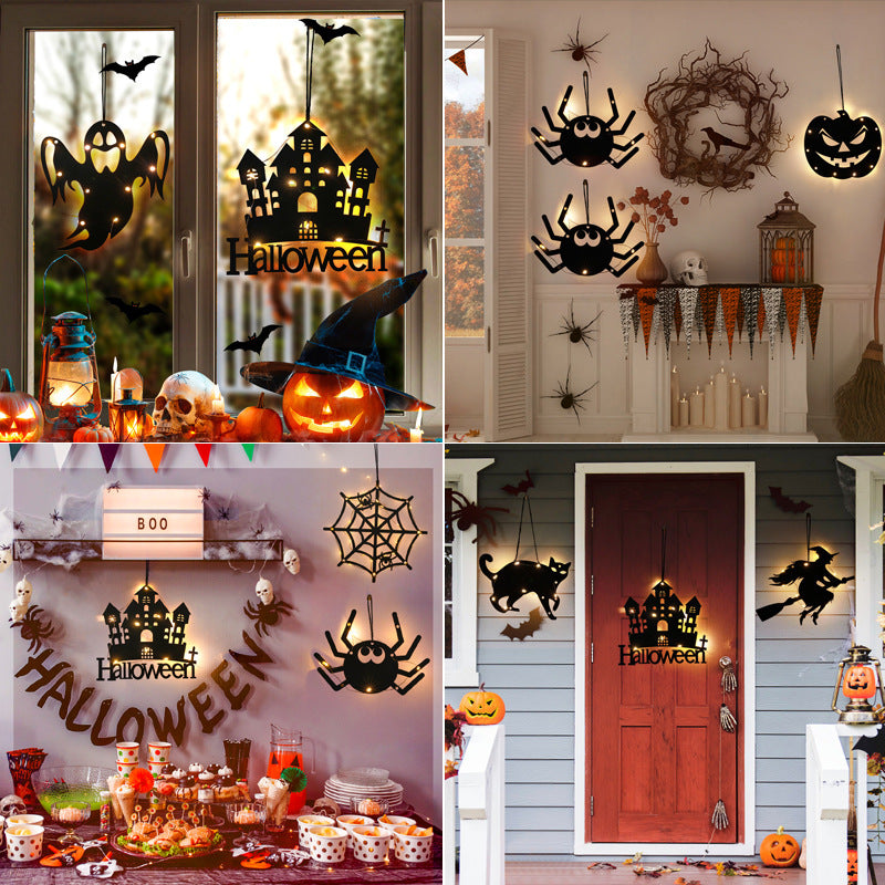 Halloween LED Decorative Lights – Pumpkin, Ghost, Witch & More