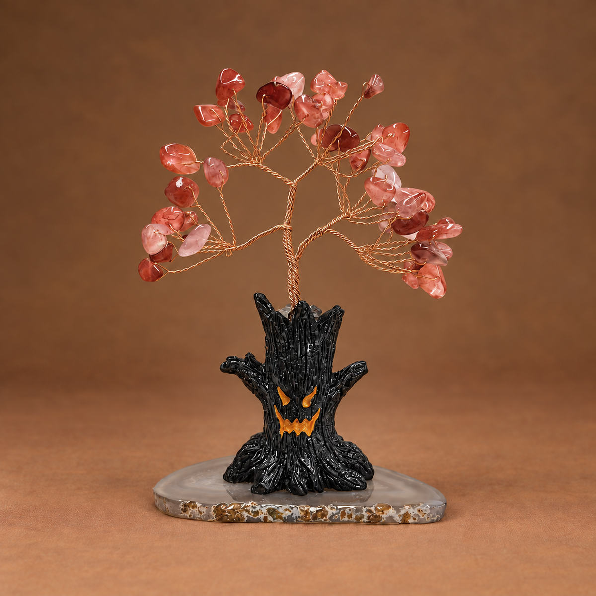 Black Crystal Halloween Tree