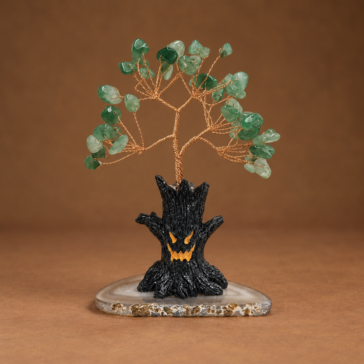 Black Crystal Halloween Tree