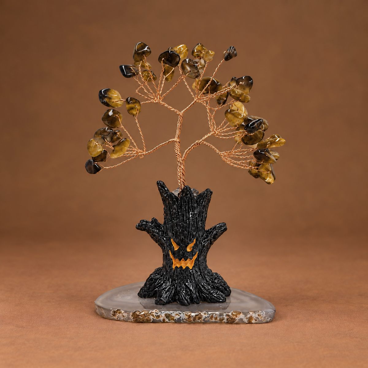 Black Crystal Halloween Tree