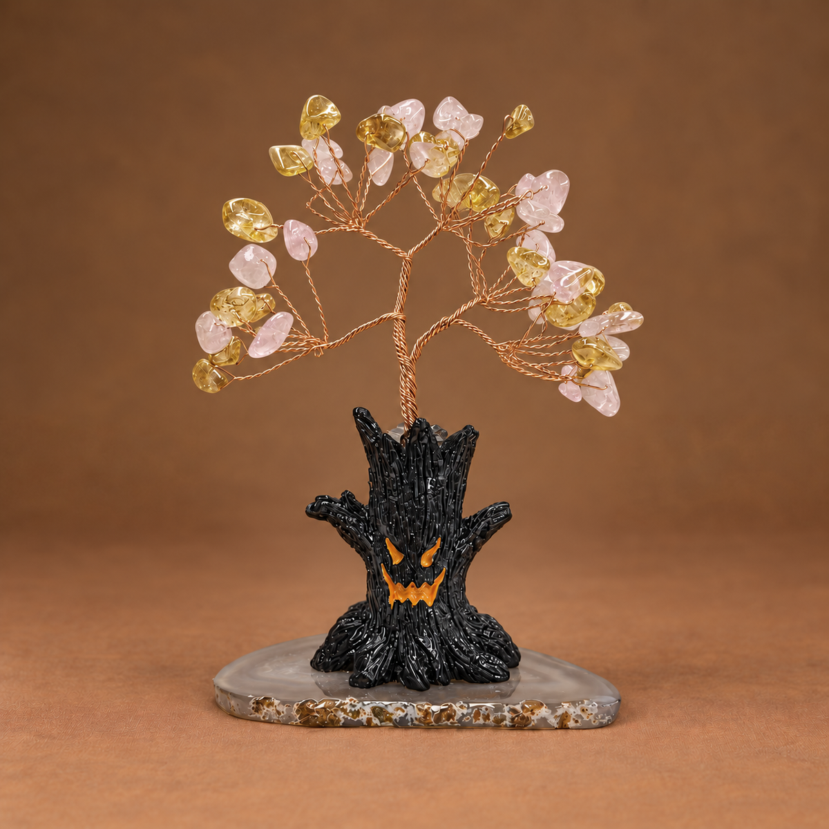 Black Crystal Halloween Tree