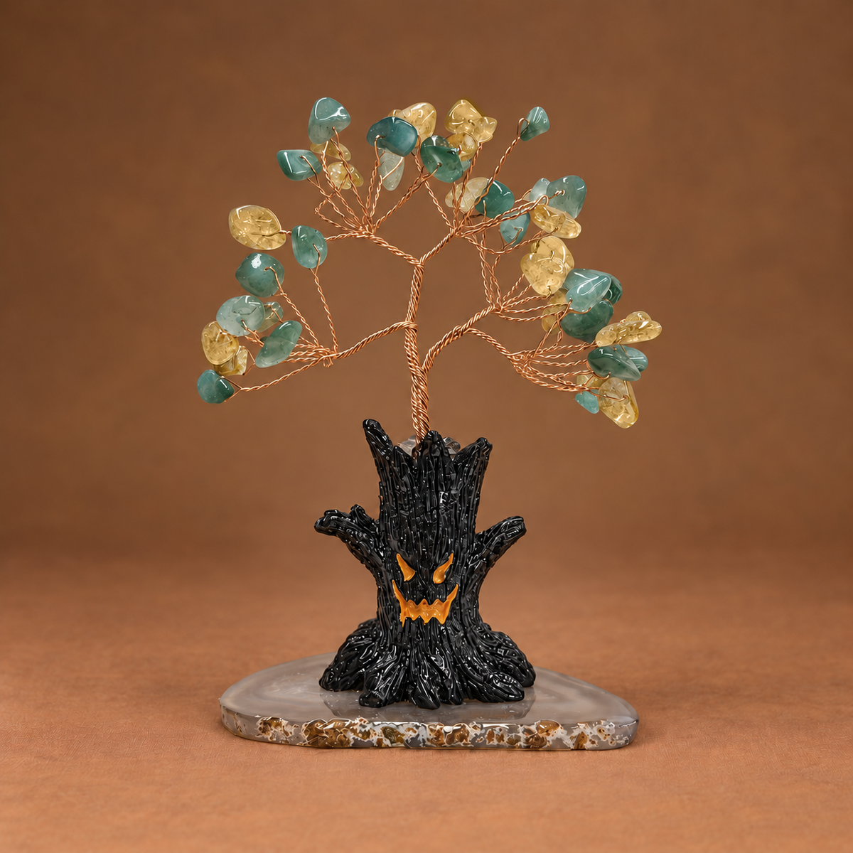 Black Crystal Halloween Tree