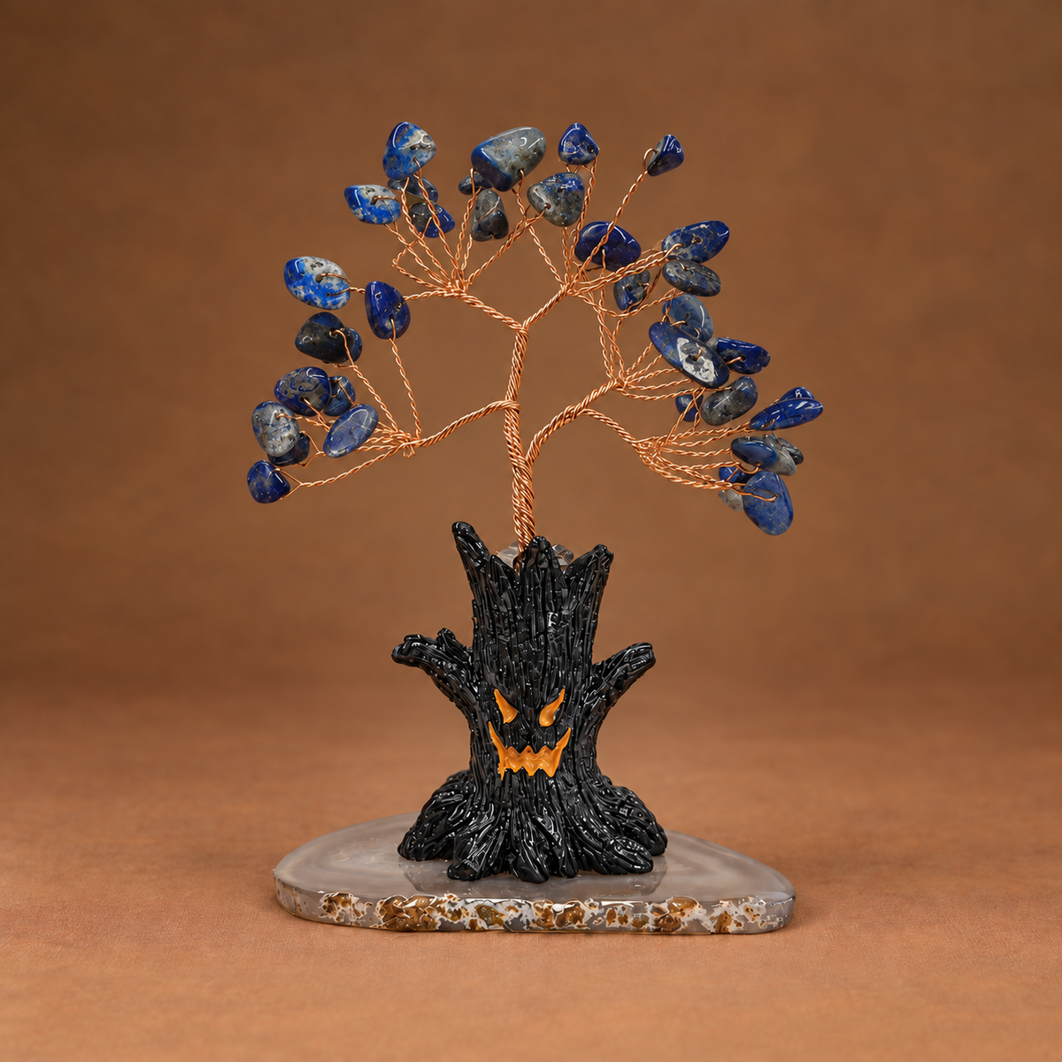 Black Crystal Halloween Tree