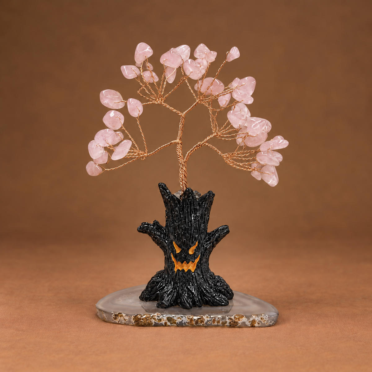 Black Crystal Halloween Tree