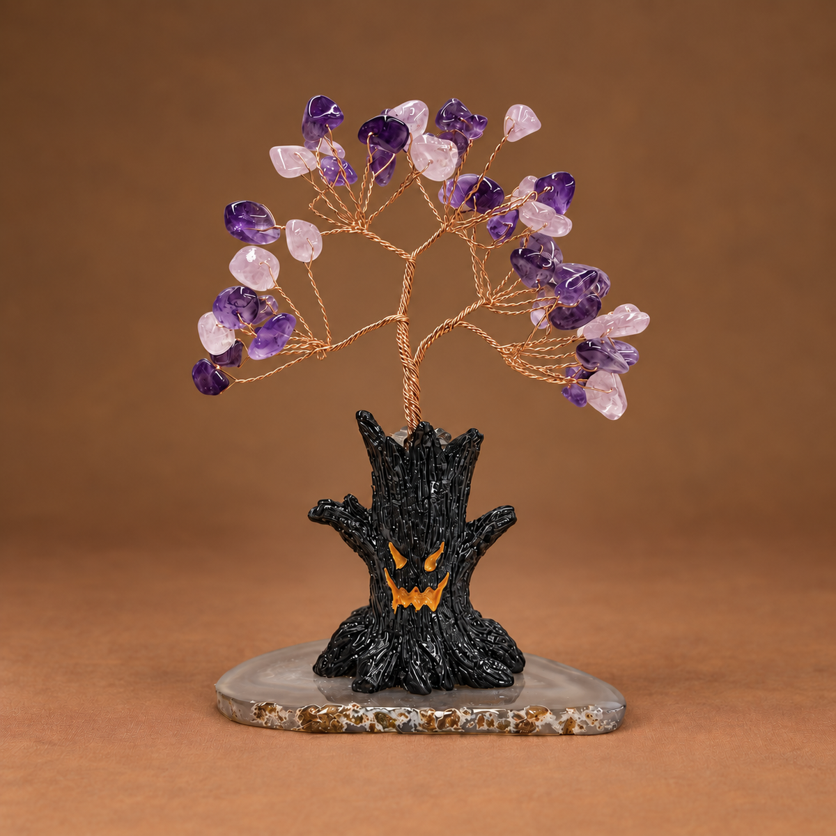 Black Crystal Halloween Tree
