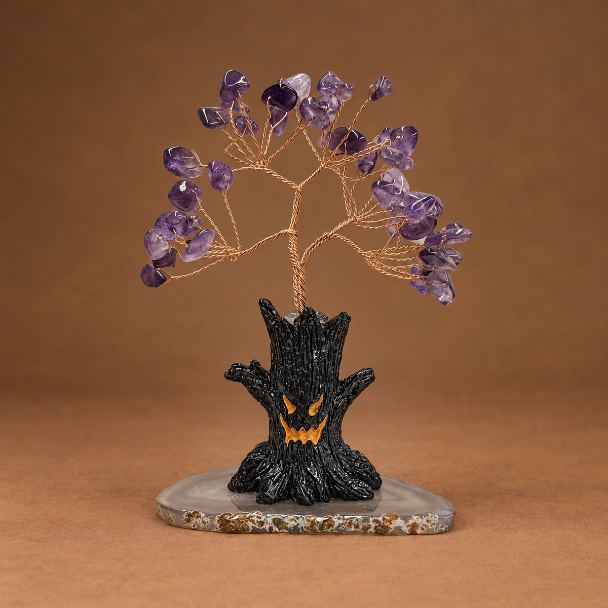 Black Crystal Halloween Tree