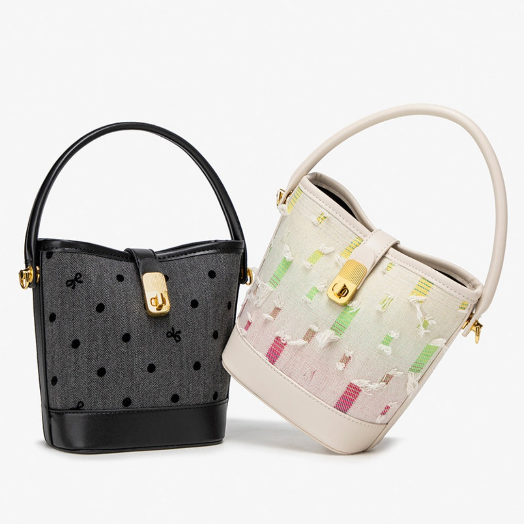 Fashion Casual Bucket Shoulder Bag