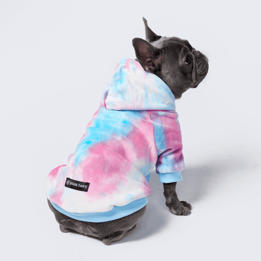 Spark Paws — Velvet Dog Hoodie – Snow Cone