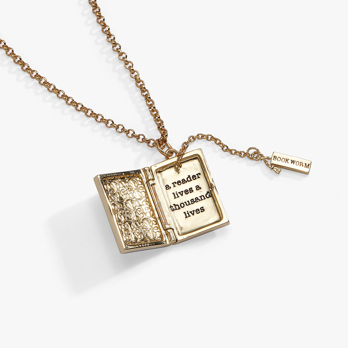 A Reader Lives a Thousand Lives Book Club Locket