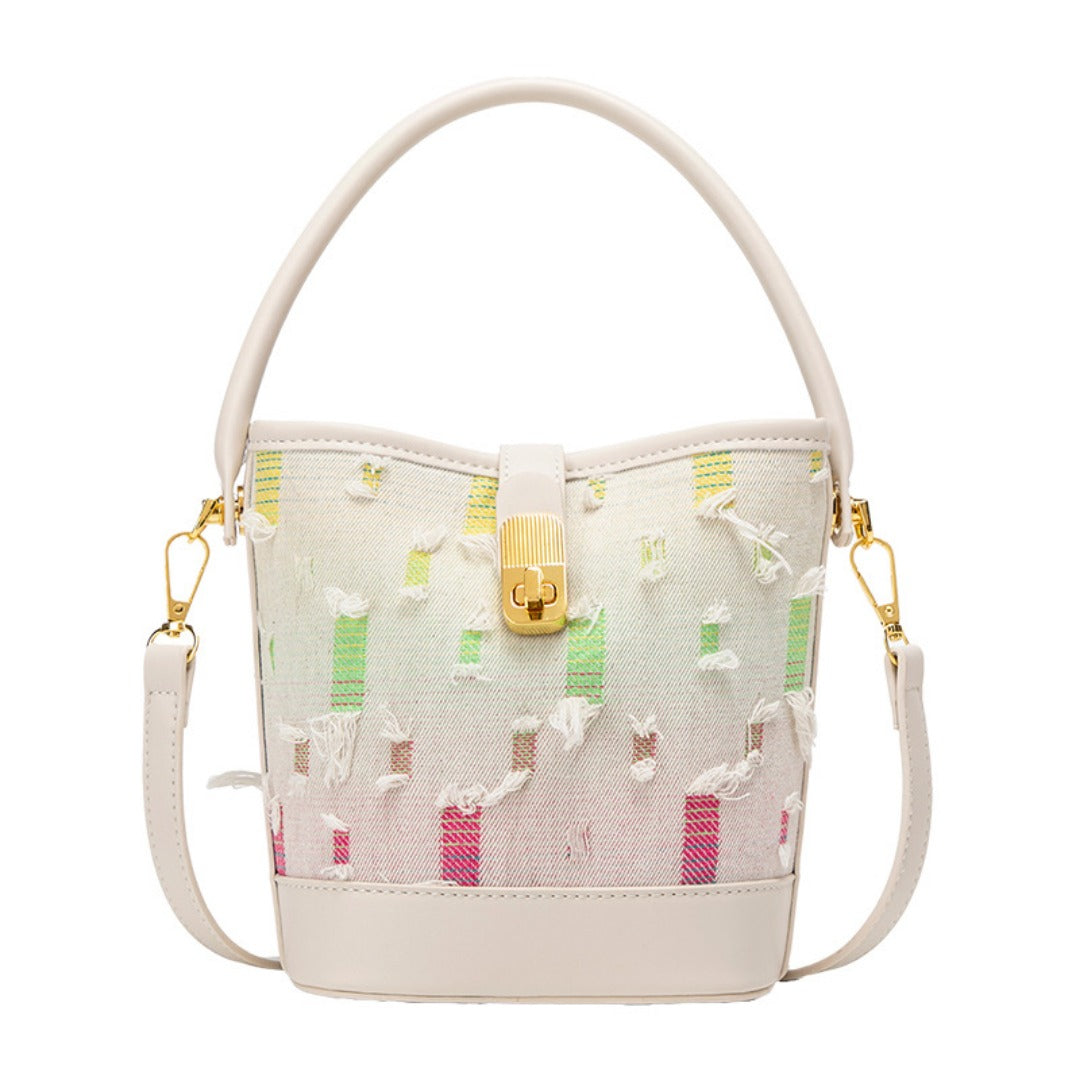 Fashion Casual Bucket Shoulder Bag