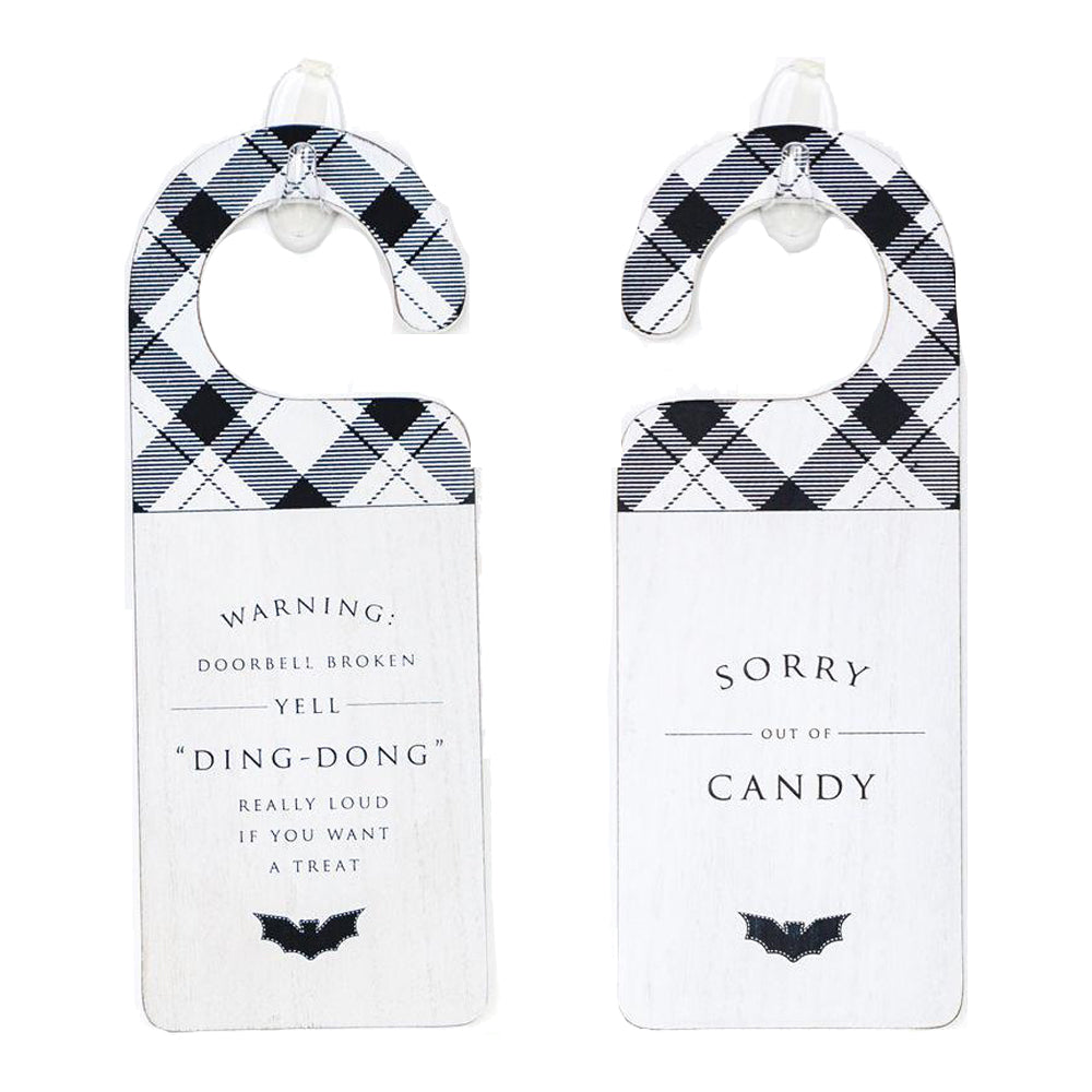 Double-Sided Halloween Door Knob Hanger