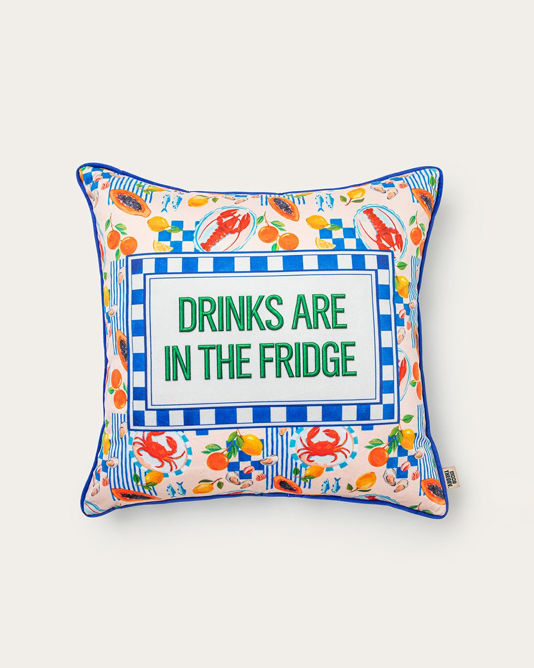 Mood Theory — Drinks Are in the Fridge Pillow