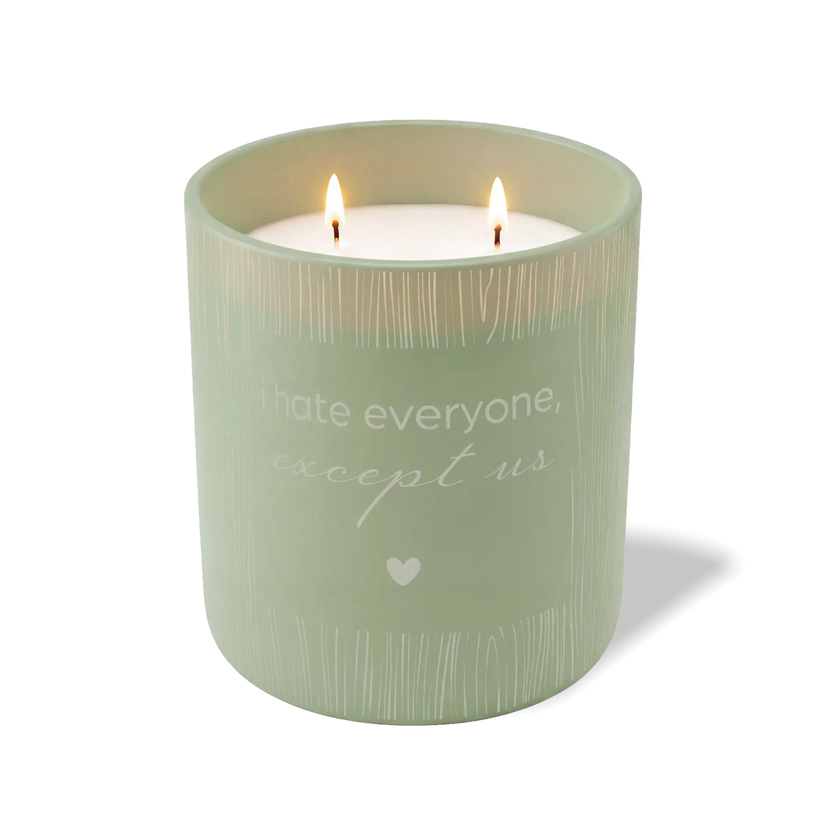 I Hate Everyone Except Us | 12 oz Soy Candle