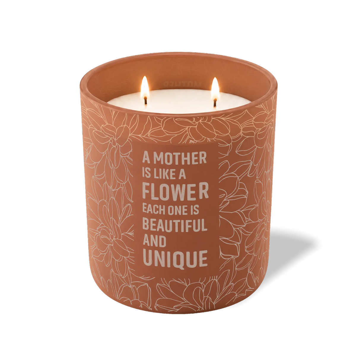 A Mother Is Like a Flower 12 oz Candle
