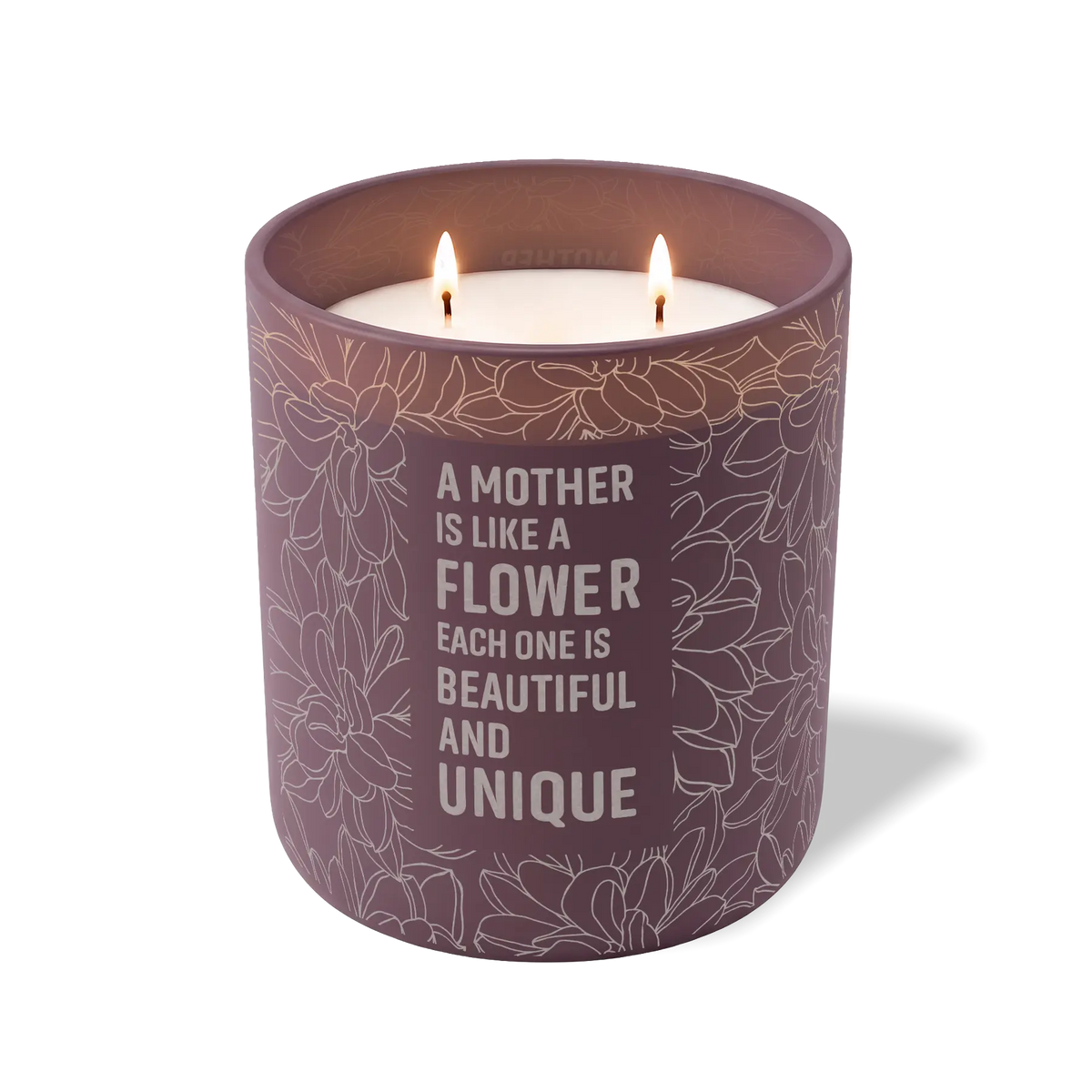 A Mother Is Like a Flower 12 oz Candle