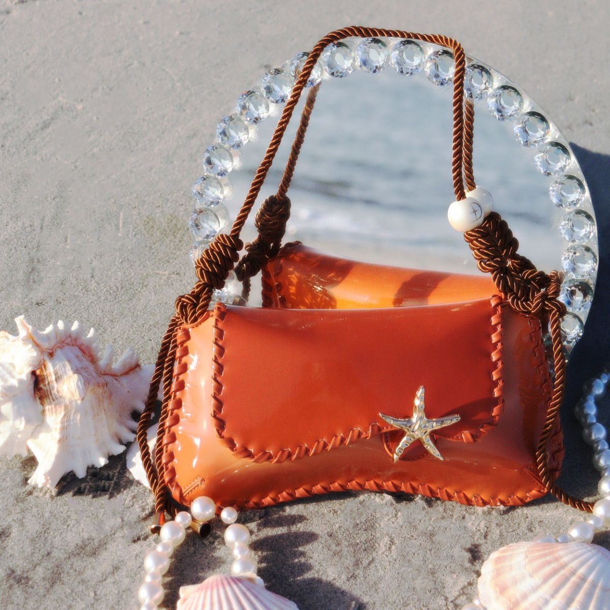 DiFerdinando — Eternal Afterglow Toasted Ombré Shoulder Bag