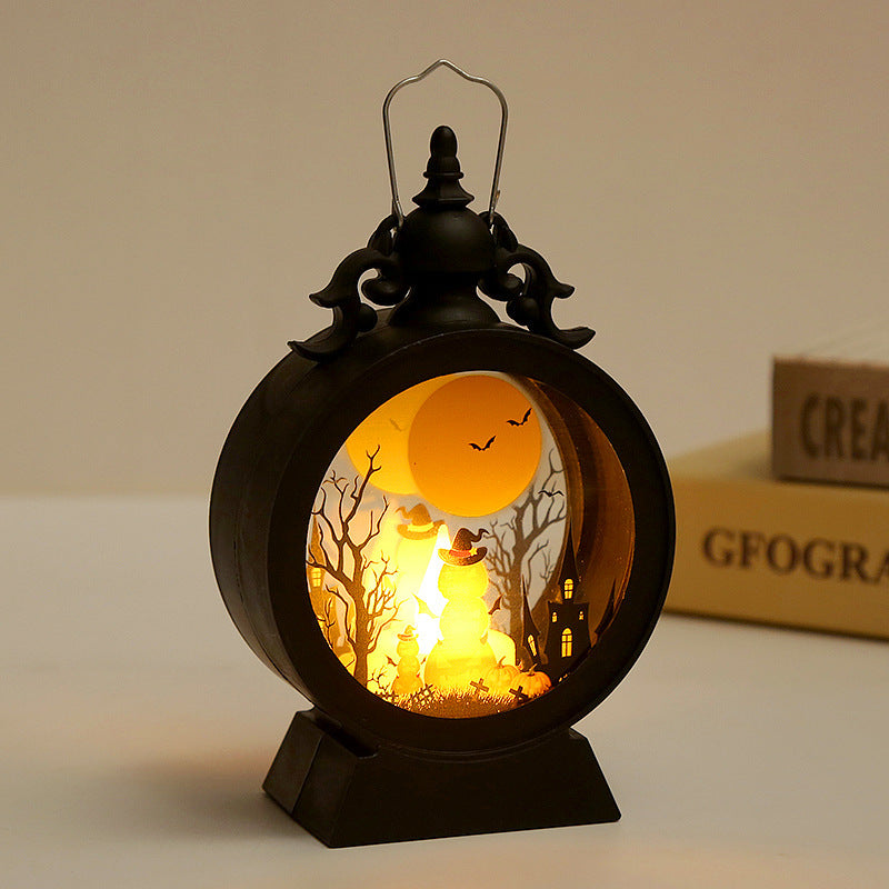 Halloween Retro Portable Storm Lantern