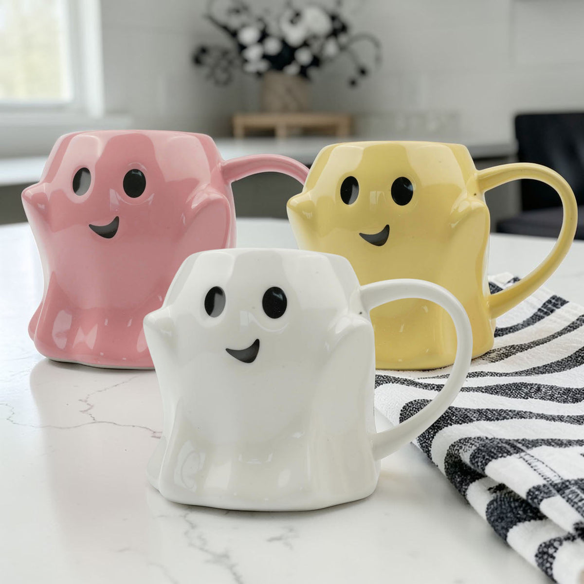 Ghost Mug – Cute Halloween Coffee Mug