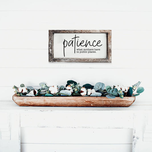 Gia Roma — Patience Sign