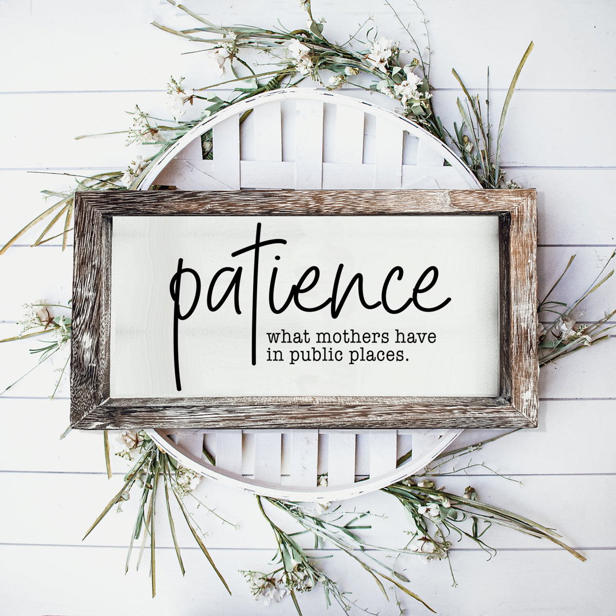 Gia Roma — Patience Sign